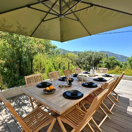 Villa Giuliana Paisible & Spacieuse Aregno