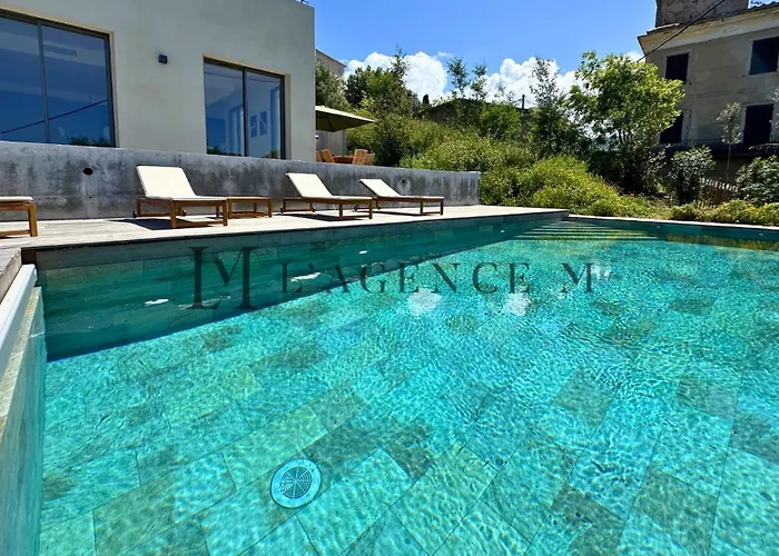 Villa Giuliana D'architecte Avec Piscine Et Vue