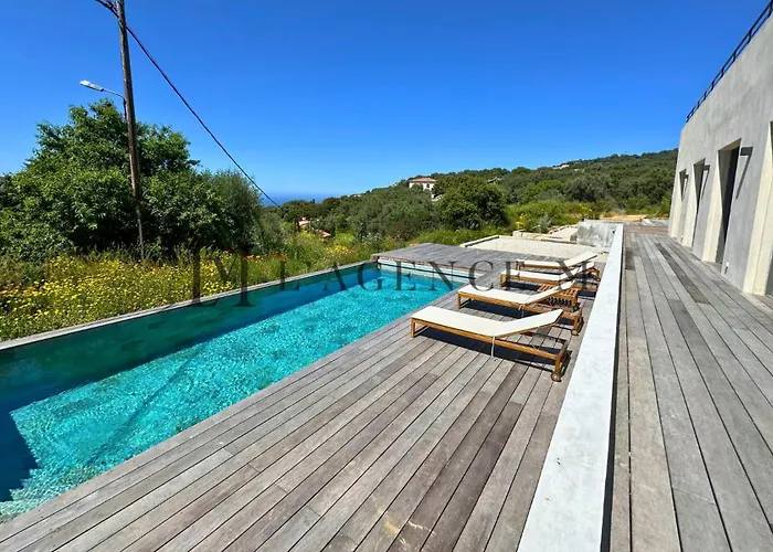 Villa Giuliana D'architecte Avec Piscine Et Vue